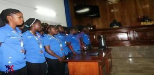 Haiti: Le Sénat  accueille les championnes U17 féminins de la USA Cup