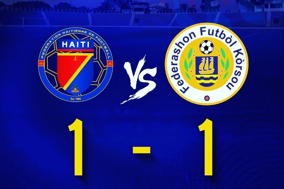 Ligue des nations: Haïti concède le nul face à Curaçao au stade Sylvio Cator
